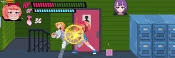 Asian Teens (18+) Take : AdultArcade in Lewd City Girls Side Scroller