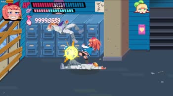 Asian Teens (18+) Take : AdultArcade in Lewd City Girls Side Scroller