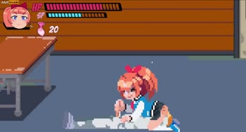 Asian Teens (18+) Take : AdultArcade in Lewd City Girls Side Scroller