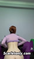Scarletrose696's Sizzling Self-Love Session - Big Ass & Boobs Unleashed