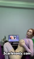Scarletrose696's Sizzling Self-Love Session - Big Ass & Boobs Unleashed