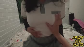 Emily Sex Queen: College Cutie Rides My Cock POV