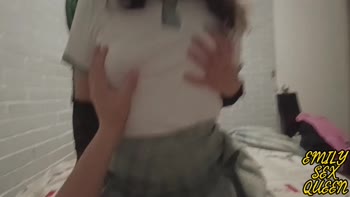 Emily Sex Queen: College Cutie Rides My Cock POV