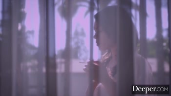 Deeper. Sexy Halle Can't Resist Her Ex-boyfriend's Hard Cock