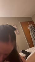 666goddessdanielle666 - Sneaky BBC Sucking by Amateur Goddess Danielle