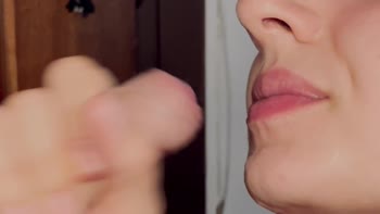 LOVE3XBELIEVE's Step Sis Fantasy - Real Teen (18+) Russian Blowjob in HD