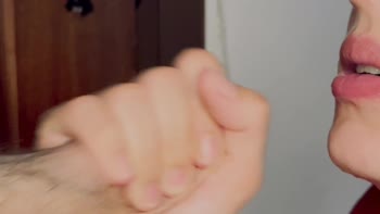 LOVE3XBELIEVE's Step Sis Fantasy - Real Teen (18+) Russian Blowjob in HD