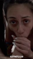 SlutwifeClub - Candie Cross Sucks Alexander Decker's Dick in POV Blowjob