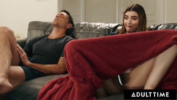 Julia James' Squirting Surprise - Stepdad's Lucky Day