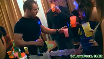 Erick Lewis's College Cuties in Sizzling Cock-Themed Party