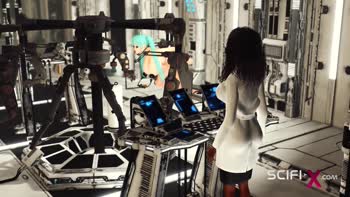 Busty Beauty Bound in Sci-Fi 3D Sex Adventure