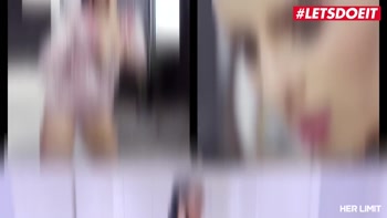 HERLIMIT - Big Tits Babe Nelly Kent Extreme Anal Gape With BBC Full Scene
