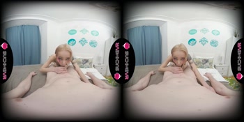 Gorgeous Skinny Teen (18+), Tea Mint, Enjoying A Big Cock In VR