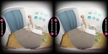 Gorgeous Skinny Teen (18+), Tea Mint, Enjoying A Big Cock In VR