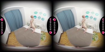 Gorgeous Skinny Teen (18+), Tea Mint, Enjoying A Big Cock In VR