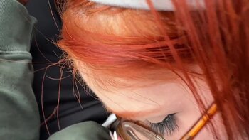 Jett Bee - Naomi's Sizzling POV Date with Jett - Redhead Rides Big Dick in Public