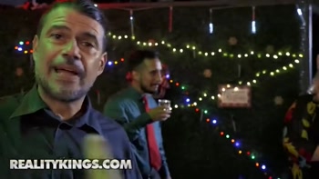 REALITY KINGS - Roxie Sinner’s Titty Tease Leads To Explosive Truck Fuck At The Christmas Holiday Party