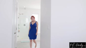 Keely Rose's Big Load Surprise: Busty Redhead's Steamy Cowgirl Ride