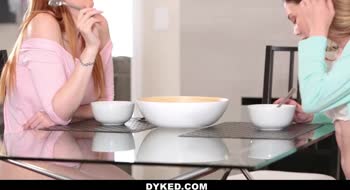 Lauren Phillips - Ginger StepMom Seduces Petite Teen (18+)'s Secrets