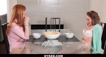 Lauren Phillips - Ginger StepMom Seduces Petite Teen (18+)'s Secrets