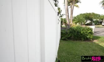 Veronica Church Takes Stepbrother's Cock Outdoors