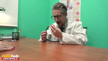 Misha Cross's Big Cock Doctor Exam: She Almost Gives Him a Heart Attack!