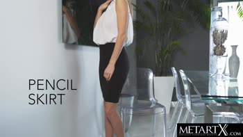 Nancy A's Busty Blonde Delight: Masturbating in High Heels