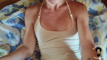 Leksa Biffer's Hairy Pussy POV - Cumming on Her Perfect Teen (18+) Body