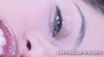 Little Lupe's Sultry Solo Session: Petite Latina Teases with Touch