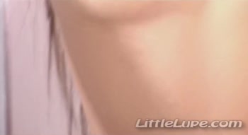 Little Lupe's Sultry Solo Session: Petite Latina Teases with Touch