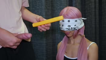 Dahaka Mara's Blindfolded Step Sis Game of Taste