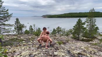 Remlic's Russian Babe in Steamy Outdoor Romp