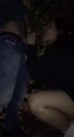 Katti Miller's Public Blowjob Thrill