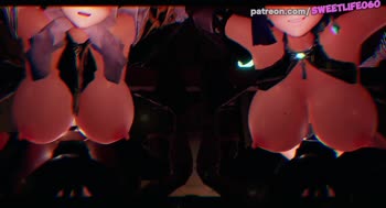Genshin's Whores of Impact: Sweet Life Hentai X