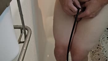 Hopefuljohn's Solo Squirt Show: Water Inflation Bliss