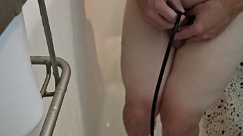 Hopefuljohn's Solo Squirt Show: Water Inflation Bliss