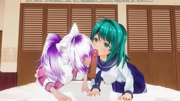 H3DC's 3D Japanese FFM Threesome Fantasy Unleashed