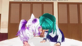 H3DC's 3D Japanese FFM Threesome Fantasy Unleashed
