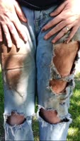 TheQueenTwila's Dirtiest Delight: Muddy Mess in Tight Jeans