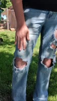 TheQueenTwila's Dirtiest Delight: Muddy Mess in Tight Jeans