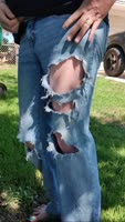 TheQueenTwila's Dirtiest Delight: Muddy Mess in Tight Jeans