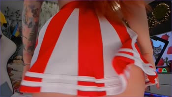 Sabrina_Great - Sabrina's Ginger Tease: Solo Redhead in Skirt Seduction