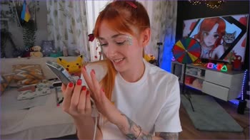 Sabrina_Great - Sabrina Great's Solo Snack Time - A Ginger Redhead's Foodie Fun
