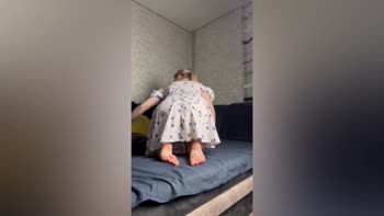 Baby Mooolllyyy's Tiny Treat: Blonde Babe Teases Her Tight Pussy
