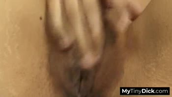 Svelte Teen (18+) Sucks Small Dick to Perfection