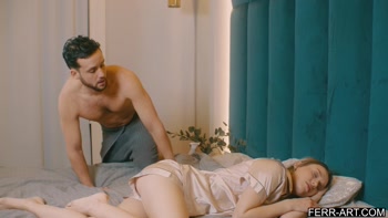 Wall Street Investor Finds Handmaiden In His Bed Wakes Her Up To Fuck Her