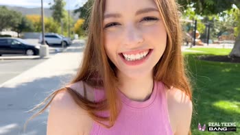 Myra Moans Makes Her Debut: Sizzling Teen (18+) Fucks Best from Behind