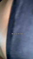 Sweaty Armpit Delight: NinaStinkFeet's Boobs & Feet Exposed