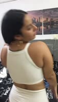 Anita_jobs: Petite Latina's Steamy Solo & Strapon Masturbation