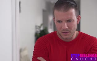 Aria Valencia Teases Stepbrother Codey Steele in a Steamy Sibling Seduction
